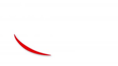 Simple Heart Shape Drawing for Valentine's Day or Love concept