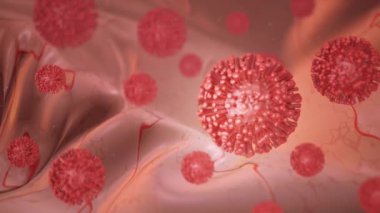 Human cell or Corona virus