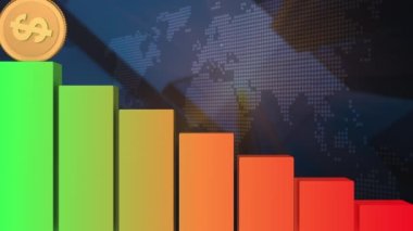 Business and financial crisis concept