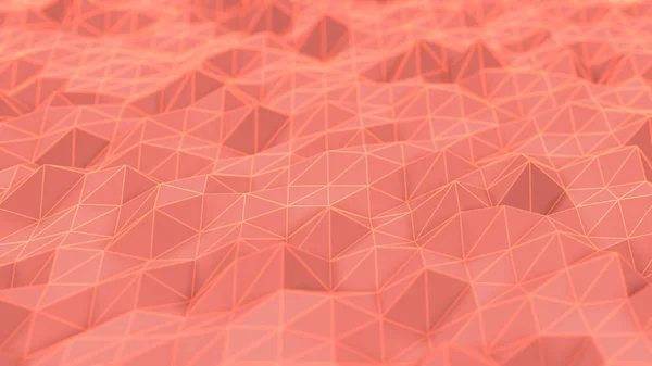 Abstract polygones generative art background