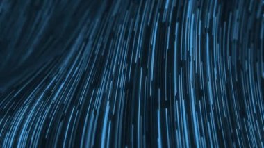 Wavy lines abstract futuristic tech background