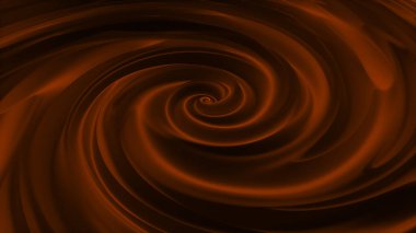 Soyut sıvı çikolata spiral arka plan