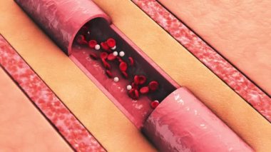 Vasküler atherosclerosis kesme kan damarı