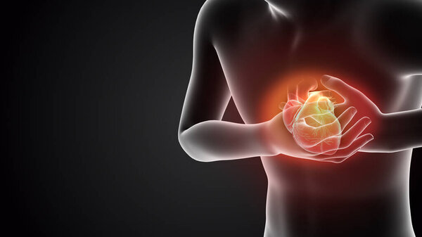 Человеческая боль в груди