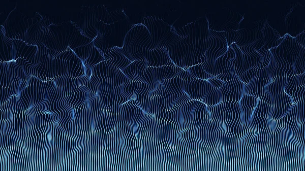 波線の背景抽象 — ストック写真