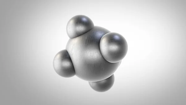 Абстрактная Структура Молекул Фона — стоковое фото