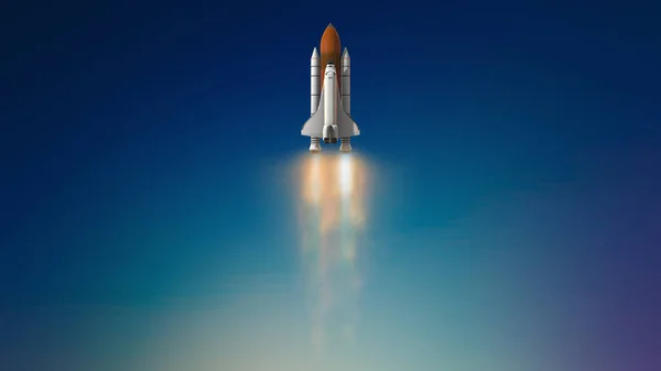 Ticari uzay roketi uzaya, egzoz alevleriyle fırlatıldı