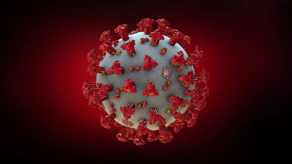 Coronavirus Sars Cov Covid Virus — Stockfoto