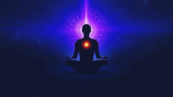 Lotus pozu ya da Padmasana yogada