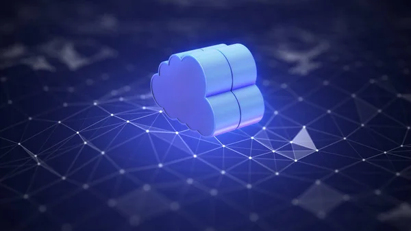 Cloud Computing Big Data Met Plexus — Stockfoto