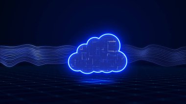 Veri transferi bulut hesaplama teknolojisi kavramı