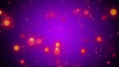 Mor Arkaplanda Parıldayan Parıltı