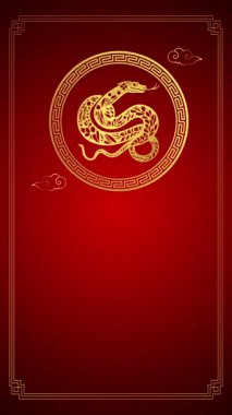 Çin Yeni Yılan Tasarımı 2025