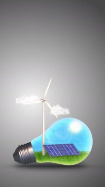 Yeşil Enerji İnovasyonlu Ampul