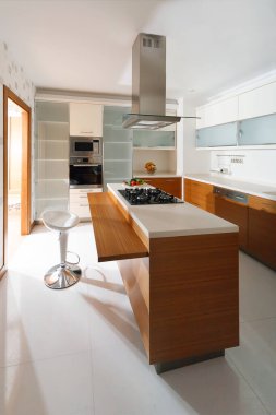 modern kitchen in the interior of a house