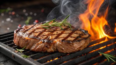 Baharat ile ızgara biftek