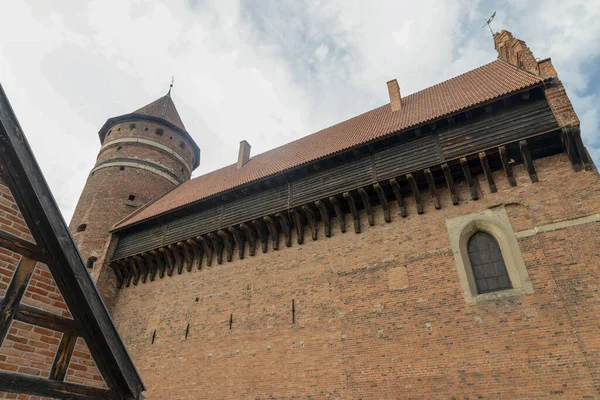 City Warmia Mazury Olsztyn Lyna River Teutonic Castle — Stock Photo, Image