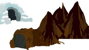 Mountains Vector art illustration