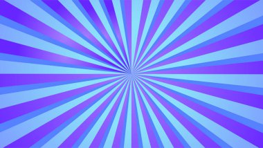 Blue, sky blue, purple sub burst background