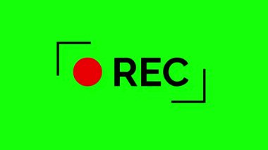 Video kamera yeşil ekran arkaplan canlandırması kaydediyor