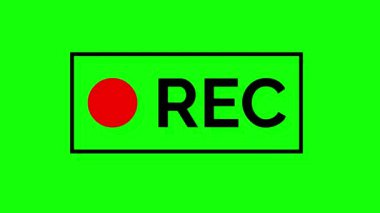 Video kamera yeşil ekran arkaplan canlandırması kaydediyor