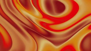 Modern soyut sıvı gradyan kırmızı renkler hareket grafik animasyonu en düşük arkaplan döngüsü