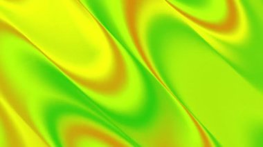Modern soyut sıvı gradyan yeşil renkler hareket grafik animasyonu en düşük arkaplan döngüsü