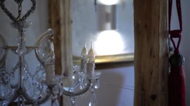 Vintage decoration for a wedding dinner's scenery