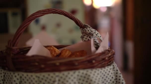 Scone Pastries Basket — Video