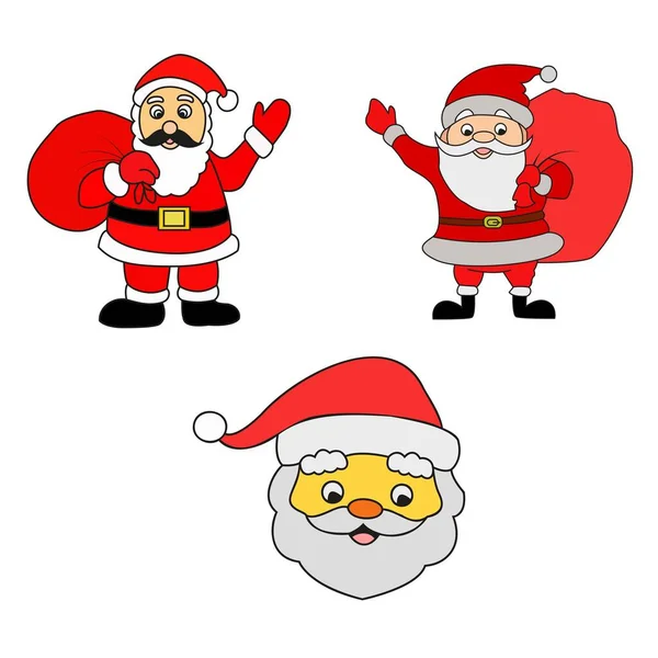 Santa Claus editable vector file