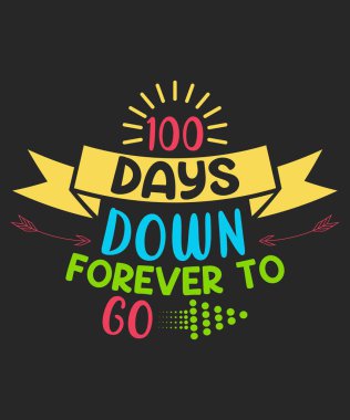 100 GÜN ÖNCE Bir Motivasyon Tişörtü Tasarımı