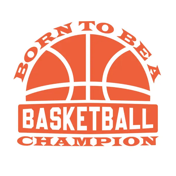 Basketbol Şampiyonu Olmak İçin Doğan: Motivasyon Sporu Grafik Tasarımı