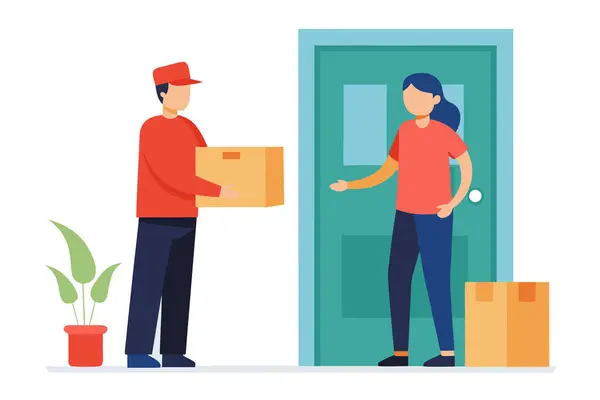 Düz vektör illüstrasyonuyla Düz Çizim:.