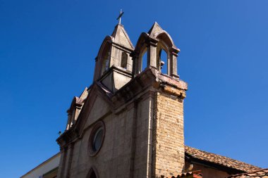 Our Lady of Mercedes chapel at the beautiful heritage town of Salamina in the department of Caldas in Colombia.