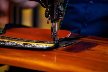 Antioquia departmanındaki güzel miras kasabası Jerico 'da geleneksel carriel' in ayrıntıları.