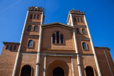 Katedral Kutsal Anne Laura Montoya 'daki Las Mercedes' in hanımefendisi. Antioquia Bölümü 'nün güzel doğumlu kasabası Jerico..