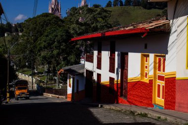 Jerico 'nun güzel caddeleri Kolombiya' daki Antioquia Bölümü 'nde yer almaktadır..