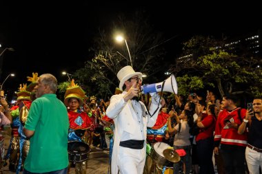 Cali, Kolombiya - 29 Eylül 2025. Pasto 'daki Biyolojik Çeşitlilik Haftası' nın açılışına Pasto 'dan davet edilen Beyaz ve Kara Geçit.