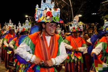 Cali, Kolombiya - 29 Eylül 2025. Pasto 'daki Biyolojik Çeşitlilik Haftası' nın açılışına Pasto 'dan davet edilen Beyaz ve Kara Geçit.