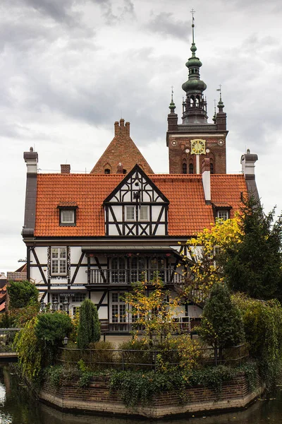 Gdansk, Poland - 1 November, 2022: The House of the Millers' Guild