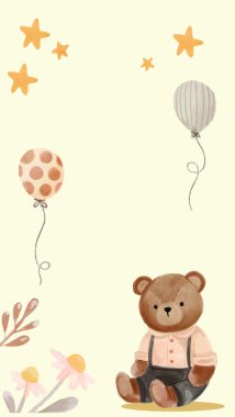 bebek partisi ayı teması