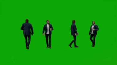 3D İngilizce ve Fransızca öğretmeni yeşil ekran yürüyüşü ve kitap fuarı üniversitesinde alışveriş çok sayıda yüksek kaliteli kroma görüşü