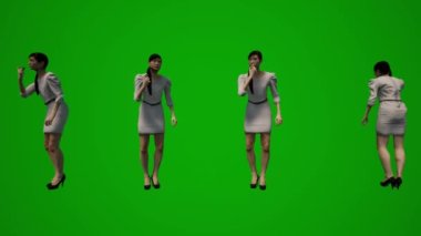 Kadın yeşil ekran 3D yürüyüş dans sohbet sitesi mobil iş ve üniversiteli kadın yeşil ekran 3D yürüyüş dans sohbet sitesi mobil iş ve kolej