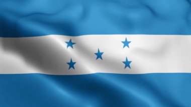 Honduras Flag 'in rüzgarda dalgalanan videosu. Honduras Bayrak Dalgası Döngüsü rüzgarda sallanıyor. Gerçekçi Honduras Bayrağı geçmişi. Honduras Bayrak Döngüsü Kapanışı 1080p Tam HD 1920X1080 görüntü. Honduras bayrağı sallıyor. Hayır.