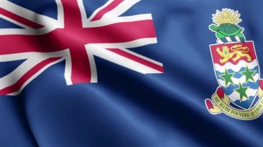 Cayman Adaları Flag video dalgalanması. Cayman Adaları Bayrak Dalgası Döngüsü rüzgarda sallanıyor. Gerçekçi Cayman Adaları Bayrak geçmişi. Cayman Adaları Bayrak Döngüsü Kapanışı 1080p Tam HD 1920X1080 görüntü.