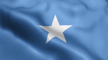 Somali bayrağının rüzgarda dalgalanan videosu. Somali Bayrak Dalgası Döngüsü rüzgarda sallanıyor. Gerçekçi Somali Bayrağı geçmişi. Somali Bayrak Döngüsü Kapanışı 1080p Tam HD 1920X1080 görüntüsü. Somali bayrağı sallıyor. Ulusa