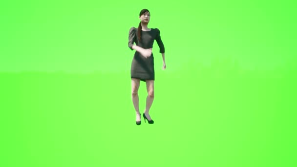 Enfermeiras Sexo Feminino Dançando Brincando Com Crianças Realista Pessoas Tornando — Vídeo de Stock