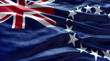  US Citt di Palermo Flag background Looping Closeup 1080p Full HD 