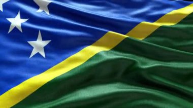 Solomon Adaları 'nın rüzgarda dalgalanan bayrak videosu. Solomon Adaları Bayrak Dalgası Döngüsü rüzgarda dalgalanıyor. Gerçekçi Solomon Adaları Bayrak geçmişi. Solomon Adaları F