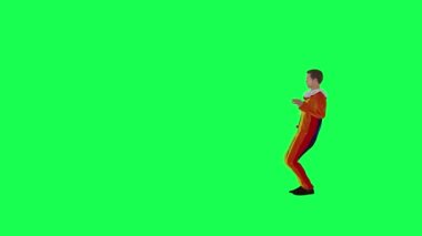 3D palyaço sokakta izole edilmiş bir şey bulur. Krom anahtar insanları krom anahtarla canlandırır. Kalabalık yürür ve konuşur.